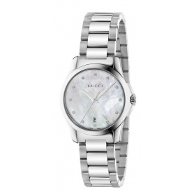 Gucci Uhr G-Timeless weiße Diamanten-YA126542