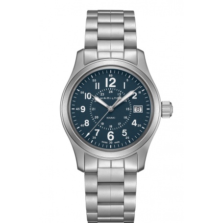 Hamilton Khaki Field Quartz Watch Blue-H68201143