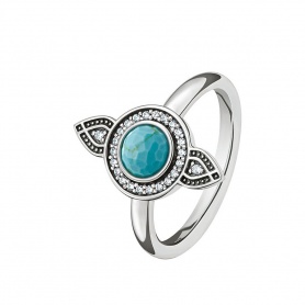 Ring, Thomas Sabo Turquoise Ethnic Dreamcatcher