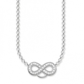 Thomas Sabo necklace Infinity pave - X020505114L42V