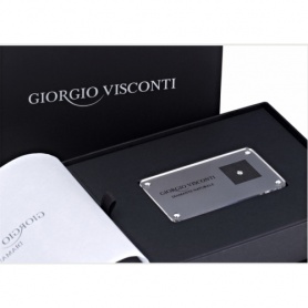 Diamond Zertifikate Giorgio Visconti 0,18G versiegelt