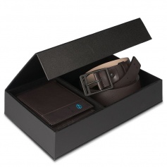 Gift box with belt and wallet Pulse-BUBOX07P15/M