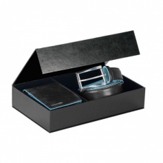 Gift box belt and wallet B2-CUBOX02B2/N