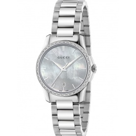 Gucci Watch G-Timeless Small whit Diamonds - YA126543