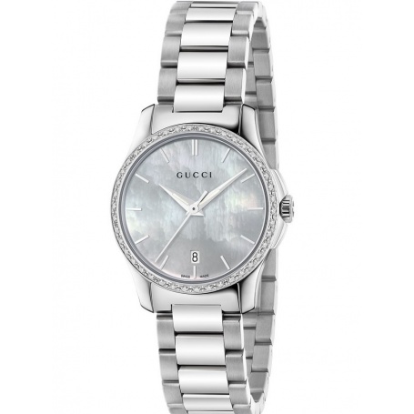 Gucci Watch G-Timeless Small whit Diamonds - YA126543