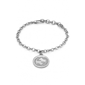 Bracciale Gucci Coin con moneta ape in argento - YBA433499001