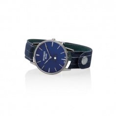 Orologio Vintage Watchmaker Milano Fasi Lunari blu