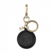Leather Keychain black color Tous Bear shape - 195970240