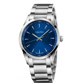 Blue unisex Watch K5A3114N-Calvin Klein Bold watch