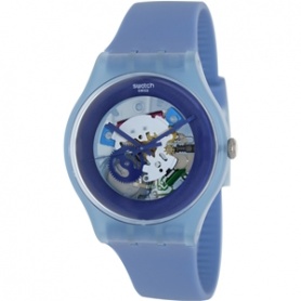 Orologio Swatch New Gent Blue Grey Lacquered - SUON102