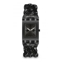 Swatch Square Black Braid-SUBB124