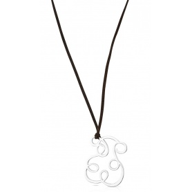 Tous necklace with leather 612544520 great-Lio