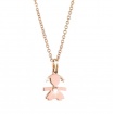 The Bricciolei The Infant girl necklace rose gold