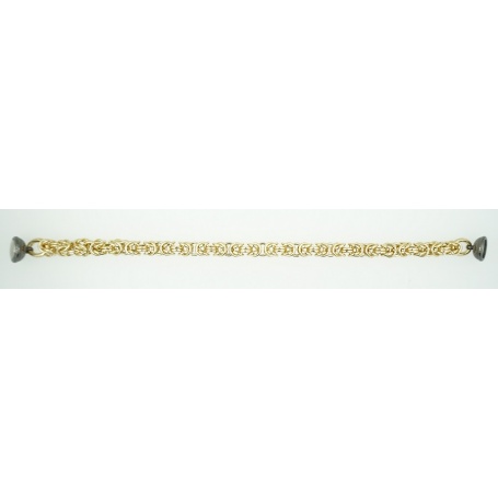 Byzantinische Armband mesh Silber vergoldet B759 Phidias/GN