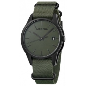 Orologio uomo Calvin Klein Tone verde - K7K514WL