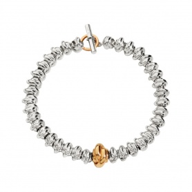 Queriot bracelet with rose gold Knots and knot Civita