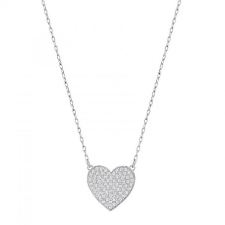 Cupid Heart Necklace Swarovski Small-5298938