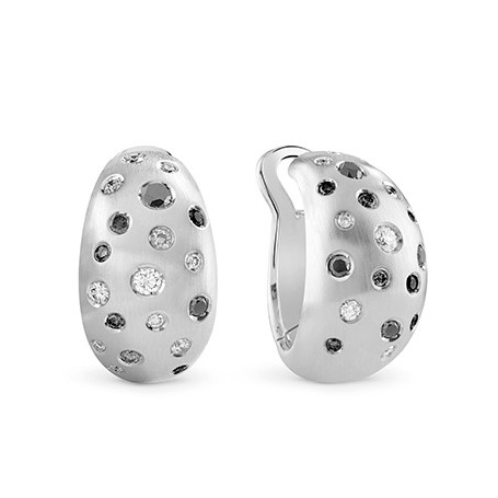 White Gold and diamond earrings Optical Masterpiece Salvini