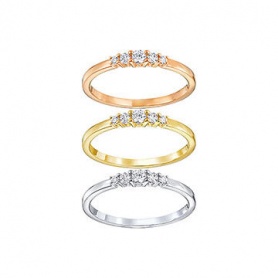 Swarovski Ring 5257499 engagement rings Set three colors-Frisson