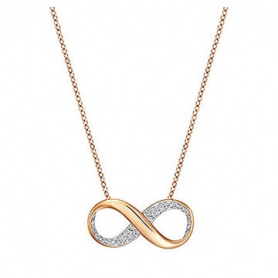 Swarovski necklace Exist infinite-5188401 Pendent Small
