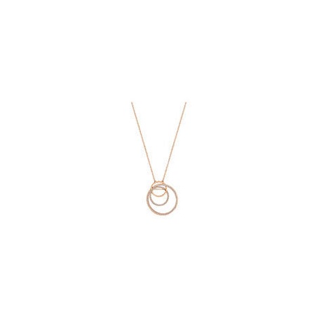 Medium spiral Necklace Swarovski Necklace Flash-5240784