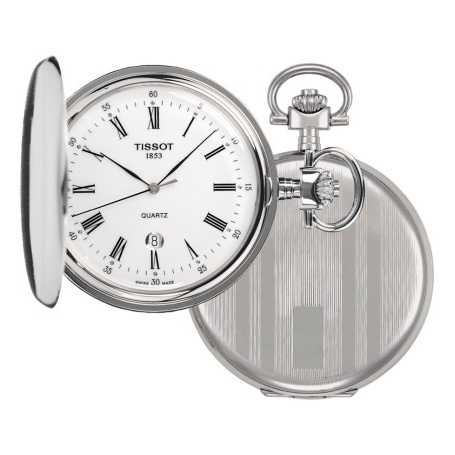 Tissot Quartz Pocket Watch Savonette -T 83.6.553.13