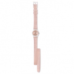 Swatch watch PINKINDESCENT double turn clitter