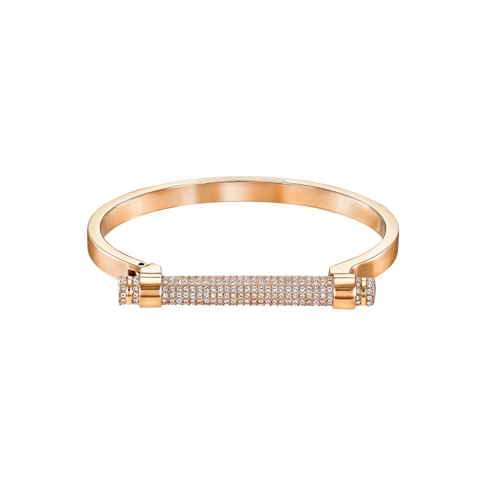 Open Circle Swarovski Crystal Leather Bracelet – Pearl Grant Richmans