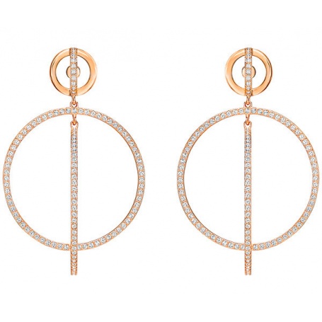 Flash Circle Pendant Swarovski earrings-5238200