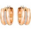 Swarovski earrings Further Hoops circles-5224976