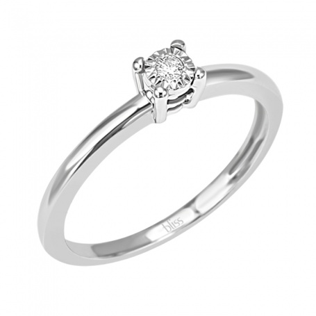 Solitaire ring Diamond Dew Bliss