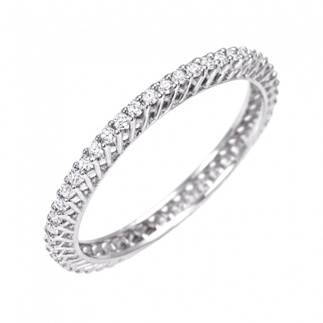 Kreisförmigen Ring Ring Bliss Frist Klasse mit Diamanten