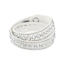 Swarovski Bracelet Slake 5240623 white woven Dot-