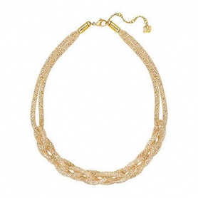 Swarovski necklace Stardust Braided weave-5239020