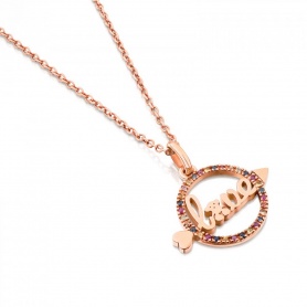 Tous necklace Valentine Love rose Sapphires Arrow-715304540