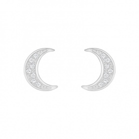 Swarovski Crystal Earrings Wishes white moon