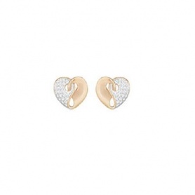 Swarovski earrings Guardian rosé and pave-5292397