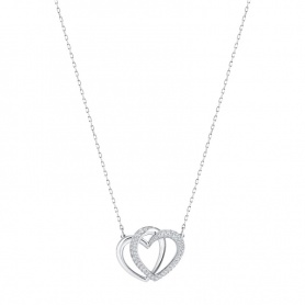 Swarovski necklace Dear entwined hearts-5345475