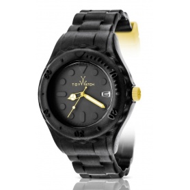 Toy Watch watch Toyfloat black and yellow fluo-SF02BK