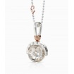 Silver Baby Rattle necklace Suonamore The-SNM006