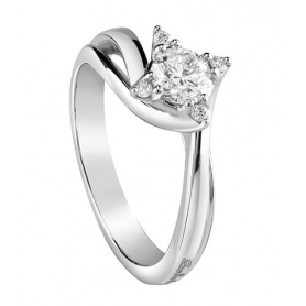 Ring white gold and Light brilliant collection-Salvini 20072881