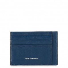Credit card holders ARCHIMEDES-PP2762IT5/blue line Piquadro