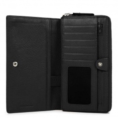 Women's wallet with coin case-Piquadro KOLYMA PD1354S85/N
