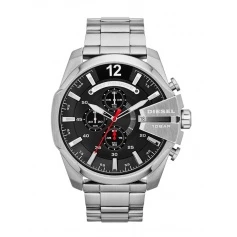 Diesel watch Crono DZ4308 Mega steel red hand-Chief