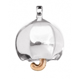 Queriot-F16A04OMB Glocke Silber Civita von Sonnenschirm