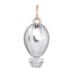 Queriot-F16A03HBALL pendant silver Civita by Balloon
