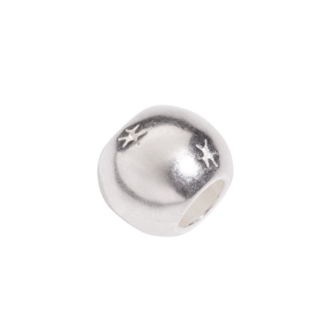 Snow Ball beads in silver Civita Queriot-by NEVEA00SMA