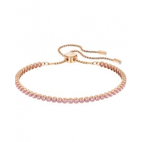 Swarovski Bracelet-Pink tennis 5274312 Subtle