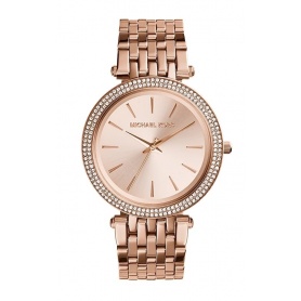 Michael Kors watch give Us steel rose with pave-MK3192