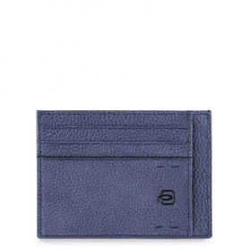Piquadro P15Plus-PP2762P15S/credit card holder bag BLUE